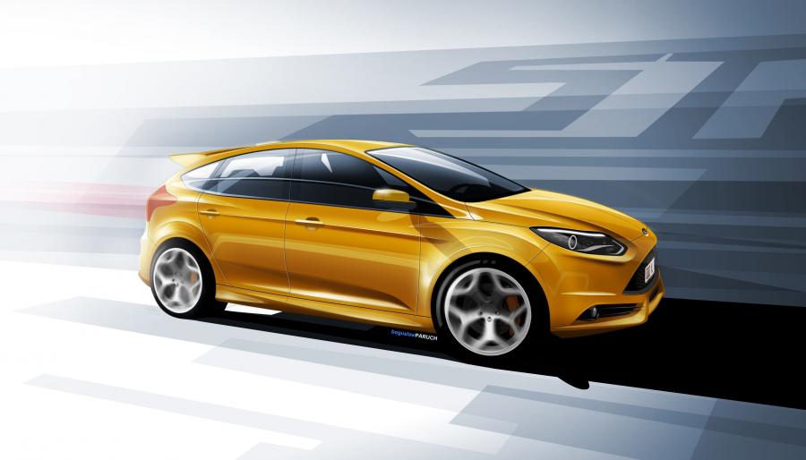  Ford Focus ST 2010 года  (фото 39 из 46)